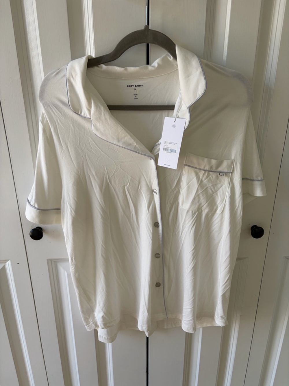 Cozy Earth NWT Bamboo Pajama Top M